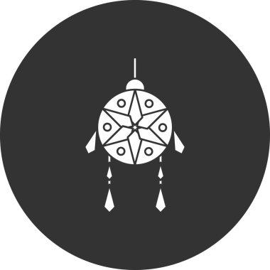 vector illustration of modern b lack icon of drum