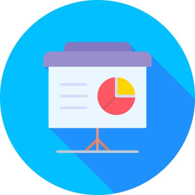 iş grafiği vektör simgesi