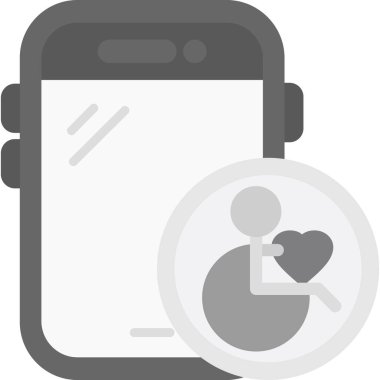 Sohbet iletişim simgesi düz biçimli