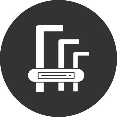 Modern b 'nin vektör illüstrasyonu eksik simgesi