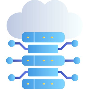 Bulut hesaplama. Web simgesi