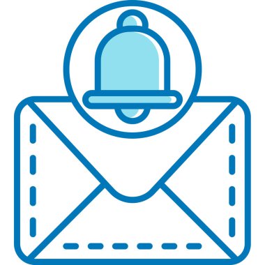 Mektup. Web simgesi basit illüstrasyon