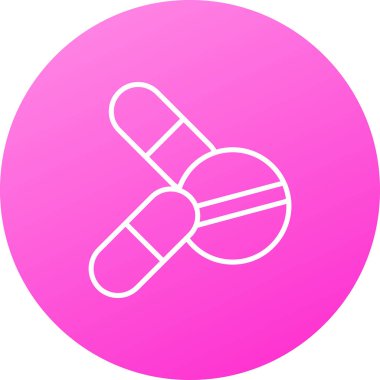 hap ikonu vektör illüstrasyonu