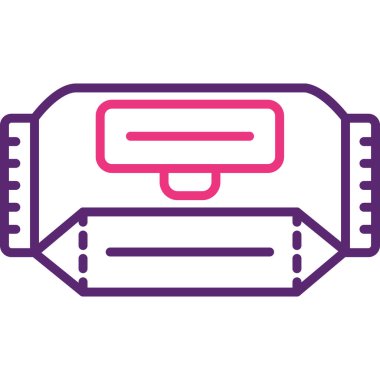 Yazıcı simgesi. Web için yazıcı vektör simgelerinin özet çizimi