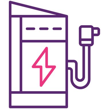 Batarya gücü. Web simgesi