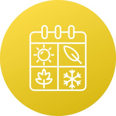 Güzel Kar Tanesi Çizgisi Vektör Simgesi