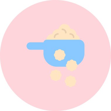 bebek web simgesi basit illüstrasyon