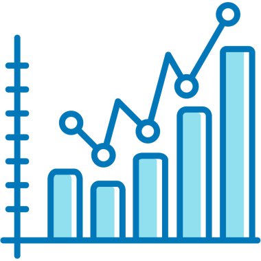 çubuk çizelgesi simgesi dış hat biçiminde