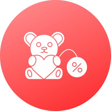 Oyuncak oyuncak ikonunun vektör çizimi