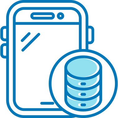 Cep telefonlu akıllı telefon. Basit tasarım