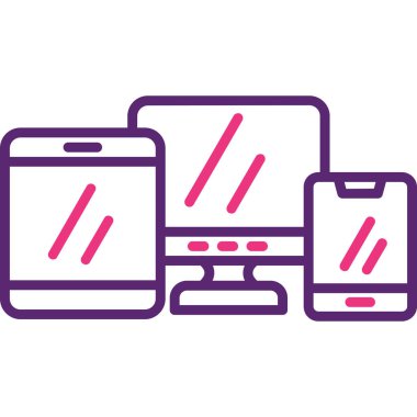 Cep telefonu. Basit resimleme