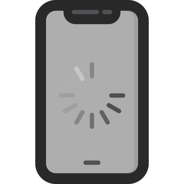 cep telefonu vektör simgesi