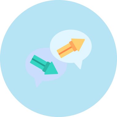 Megafon ikonu vektör illüstrasyonu