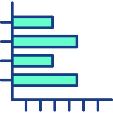grafik ikonu vektör illüstrasyonu