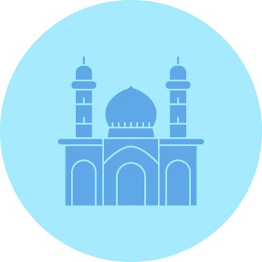 cami vektör renk çizgisi simgesi