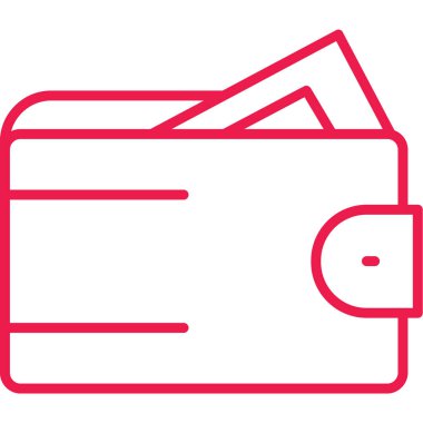 Kredi kartı ikonu vektör illüstrasyonu