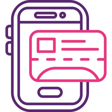 Telefon simgesi vektör illüstrasyonu