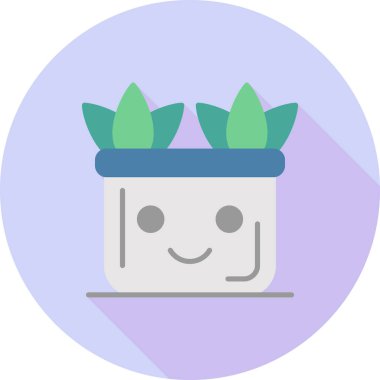 Kaktüs tenceresi, tencere, saksı, bitki vektör ikonu. kullanılabilir, web, mobil uygulamalar ve iş simgesi, logo tasarımı, beyaz üzerinde