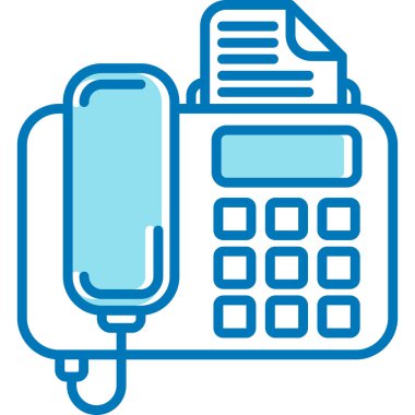 telefon simgesi, vektör illüstrasyonu basit tasarım