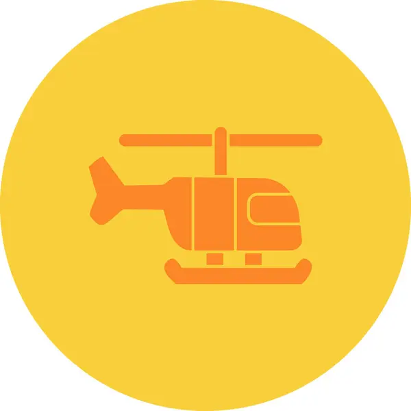 Helikopter simge vektör çizim