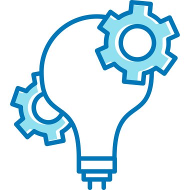 Ampul. Web simgesi basit illüstrasyon