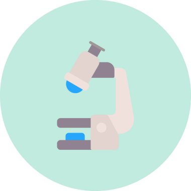 Kimyasal matara web simgesi, basit vektör illüstrasyonu