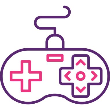 Oyun kolu. Web simgesi basit tasarım