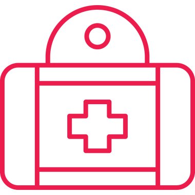 Yardım kiti vektör illüstrasyonu