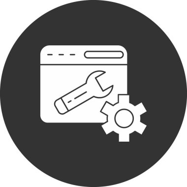 Vektör ayarı Simge illüstrasyonu