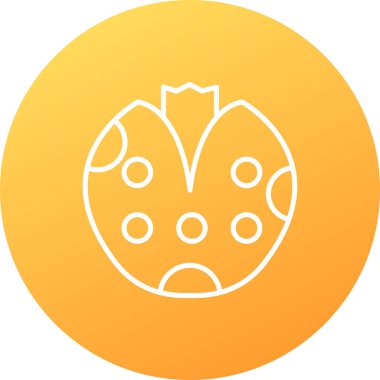 Balkabağım. Web simgesi basit illüstrasyon