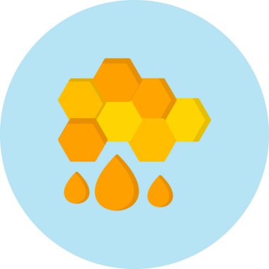 Düz stil simgesinde tatlım