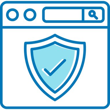 Web güvenlik sistemi simgesi