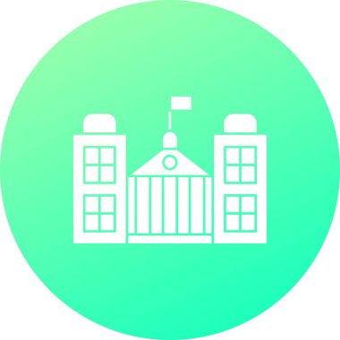 Benzersiz yapı vektörü simgesi