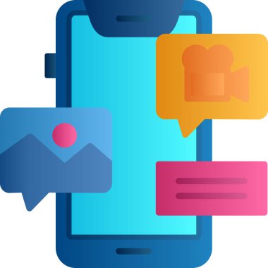 Sohbet yorum mesajı simgesi