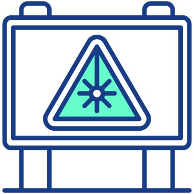 Modern bir simgenin vektör illüstrasyonu