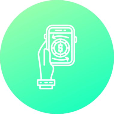 Projeniz için vektör taşınabilir simgesi