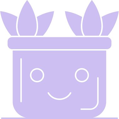 Esrar. Web simgesi basit illüstrasyon