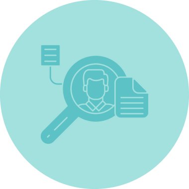 Modern simgenin vektör illüstrasyonu