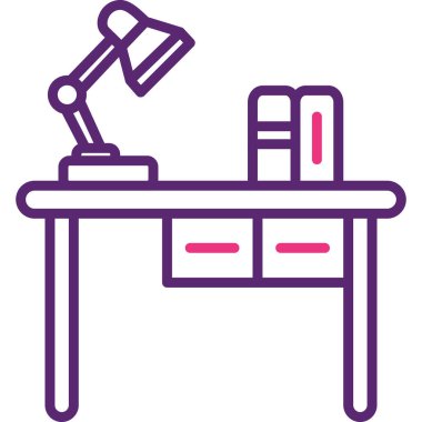 Eğitimde, okulda bilgisayar masaüstü simgesi - öğrenme kategorisinde