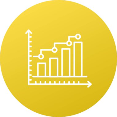 grafik ikonu vektör illüstrasyonu