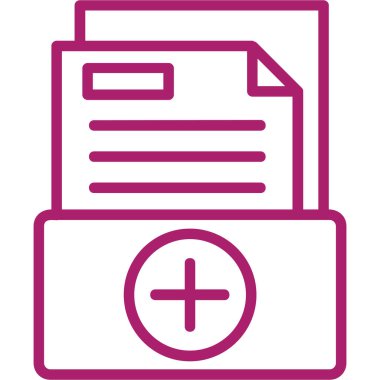 tıbbi simge vektör illüstrasyonu