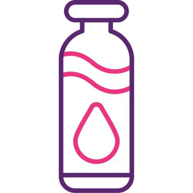 şişe simgesi vektör illüstrasyonu