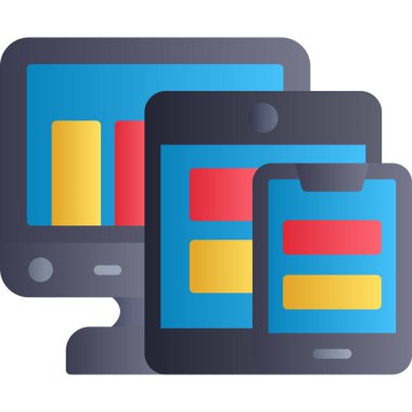 tablet bilgisayar teknolojisi simgesi