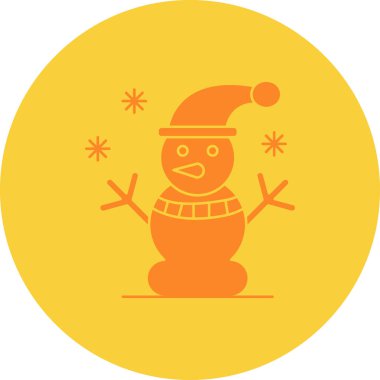 Noel ikonu. vektör illüstrasyonu