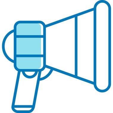 Hoparlör. Web simgesi basit illüstrasyon