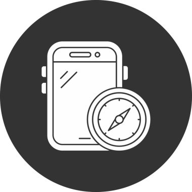 seo modern simgesinin vektör illüstrasyonu