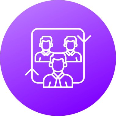 seo modern simgesinin vektör illüstrasyonu