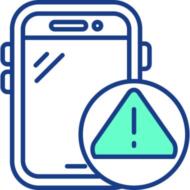 Mobil kutsal kişilerin resmi, vektör çizim