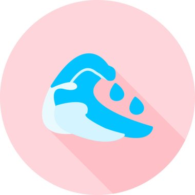 İnsan cildi simgesi vektör illüstrasyonu