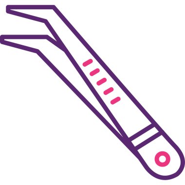 termometre simgesi vektör illüstrasyonu